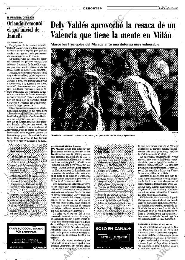 ABC MADRID 14-05-2001 página 64