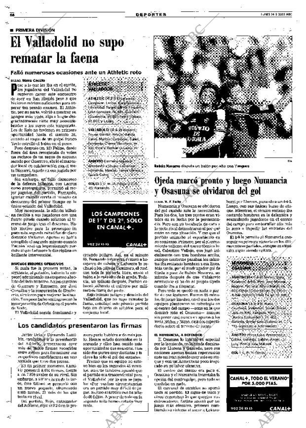 ABC MADRID 14-05-2001 página 66