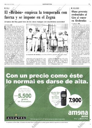 ABC MADRID 14-05-2001 página 73