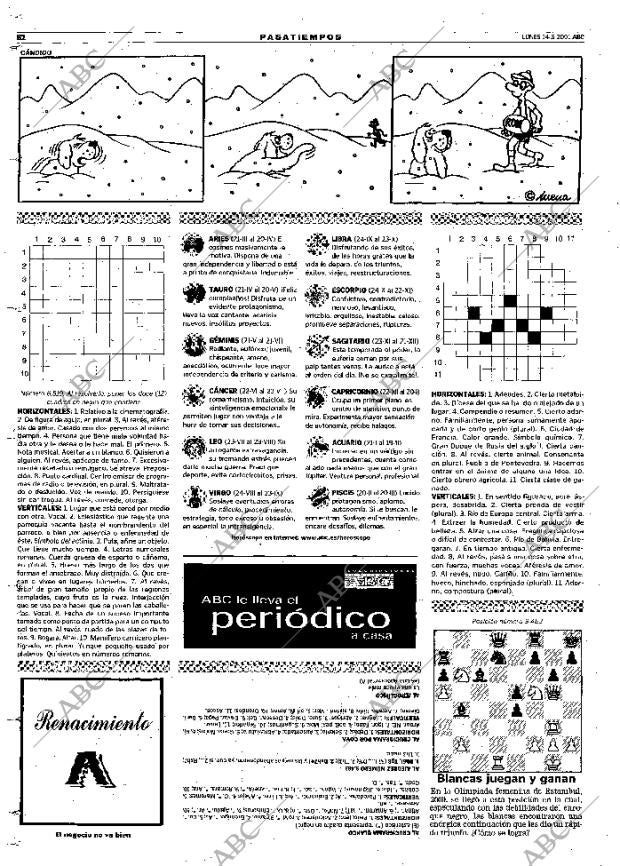 ABC MADRID 14-05-2001 página 82