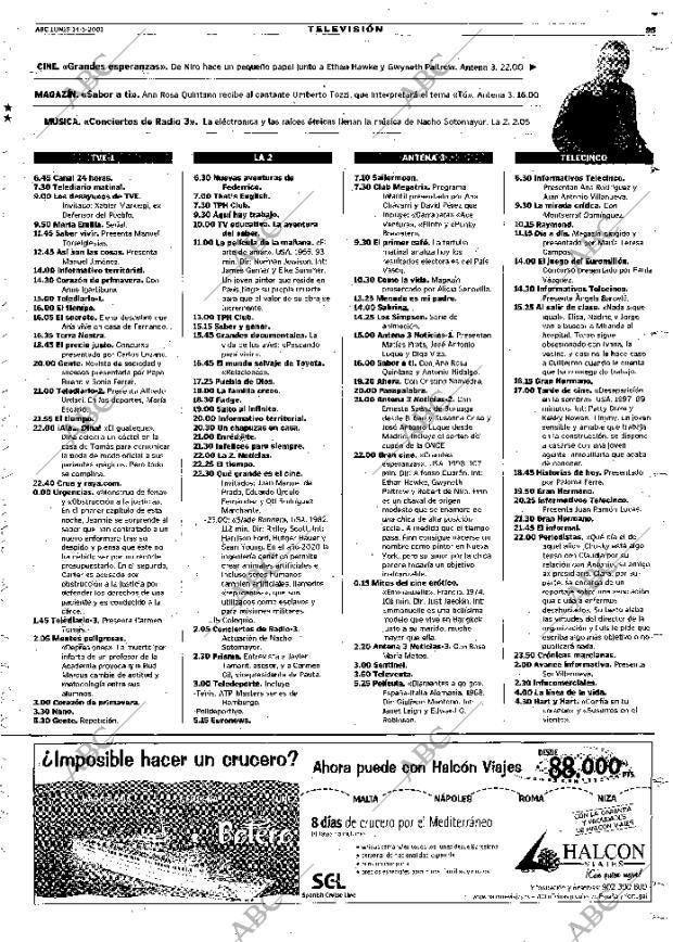 ABC MADRID 14-05-2001 página 95