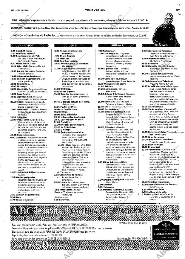 ABC SEVILLA 14-05-2001 página 107