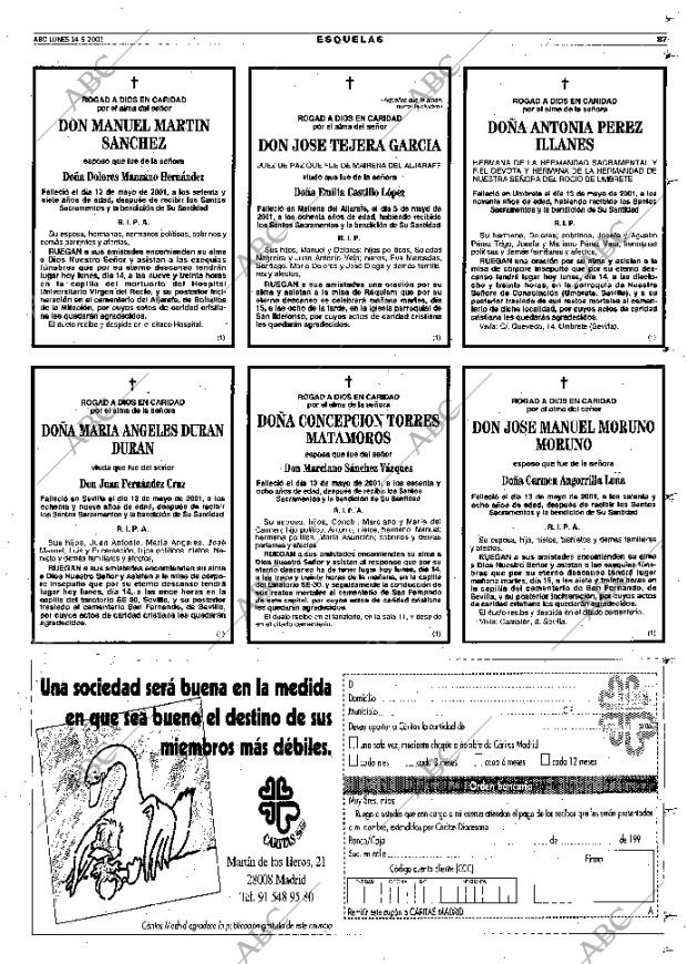 ABC SEVILLA 14-05-2001 página 87