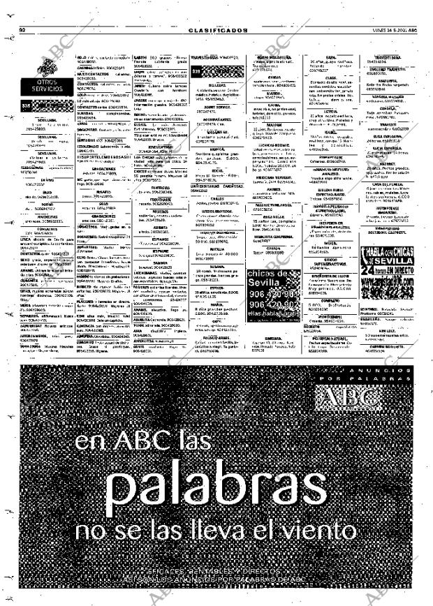 ABC SEVILLA 14-05-2001 página 92