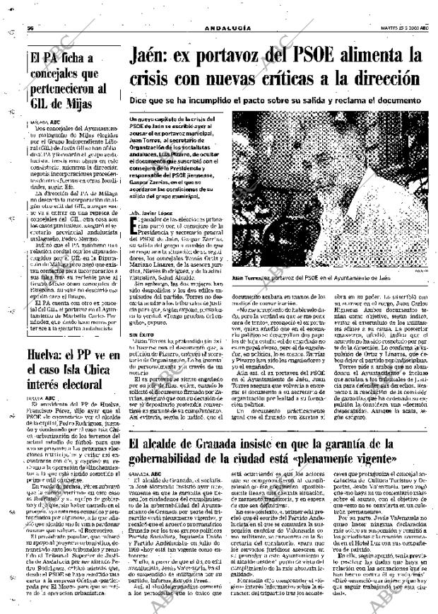 ABC SEVILLA 15-05-2001 página 56