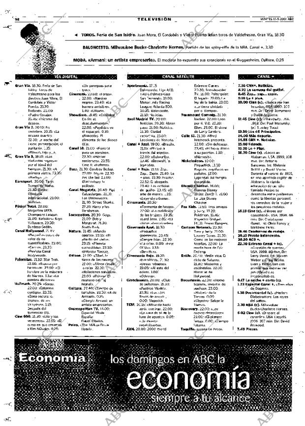 ABC SEVILLA 15-05-2001 página 98