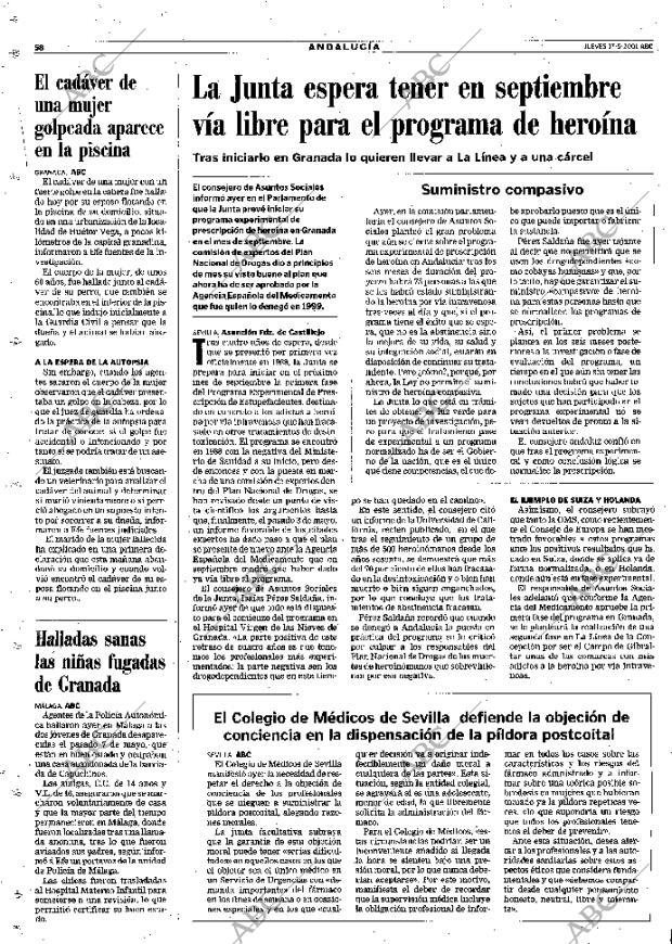 ABC SEVILLA 17-05-2001 página 58