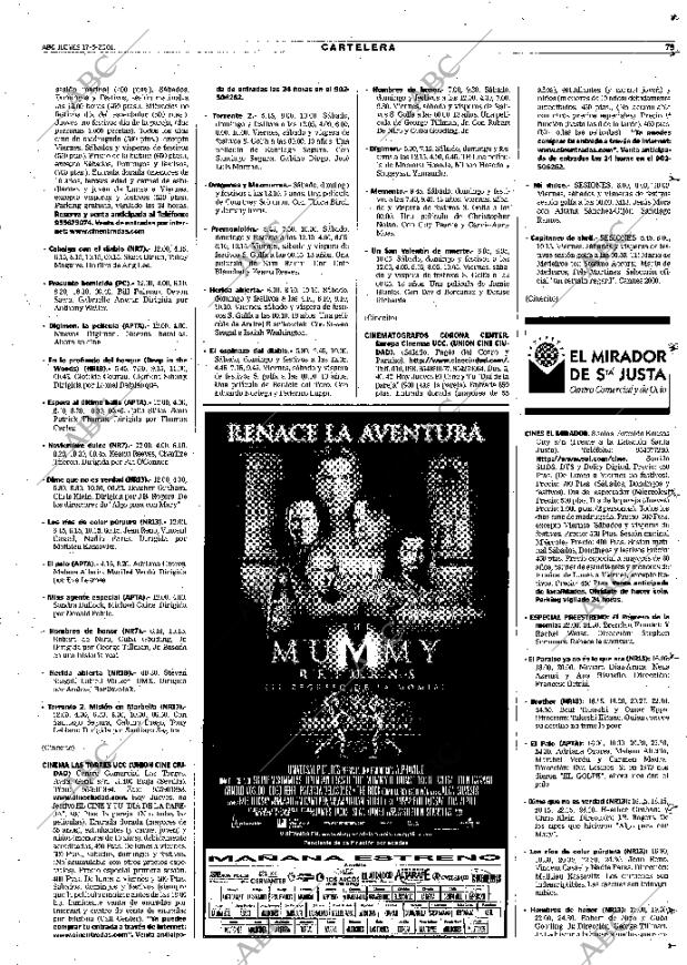 ABC SEVILLA 17-05-2001 página 75