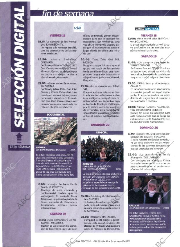 ABC MADRID 18-05-2001 página 262