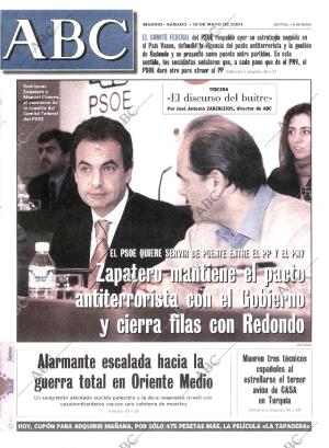 ABC MADRID 19-05-2001 página 1