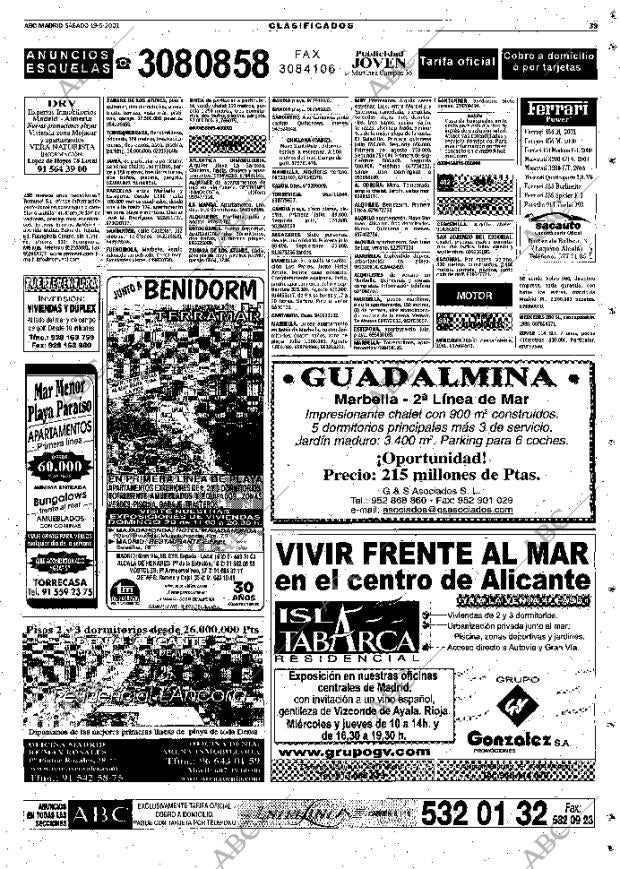 ABC MADRID 19-05-2001 página 123