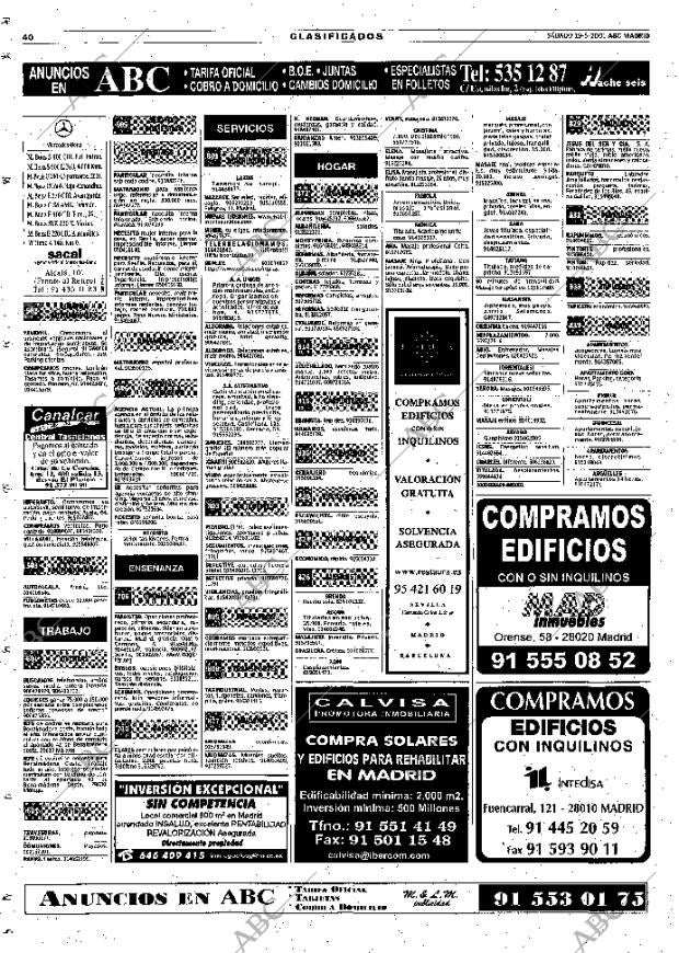 ABC MADRID 19-05-2001 página 124