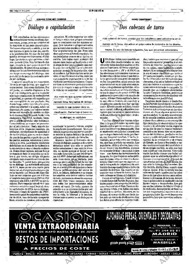 ABC MADRID 19-05-2001 página 13