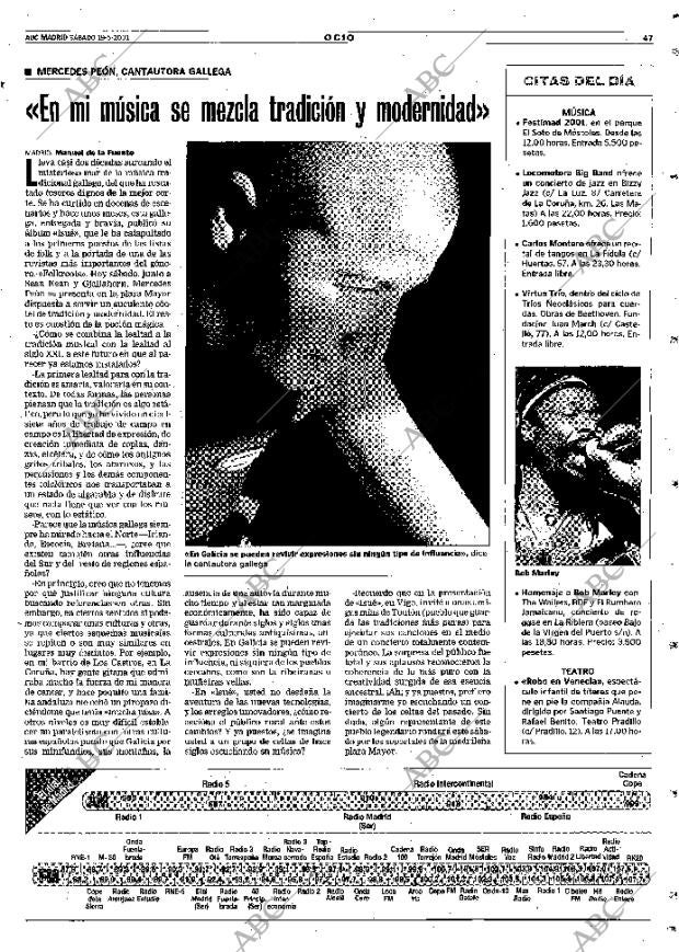 ABC MADRID 19-05-2001 página 131