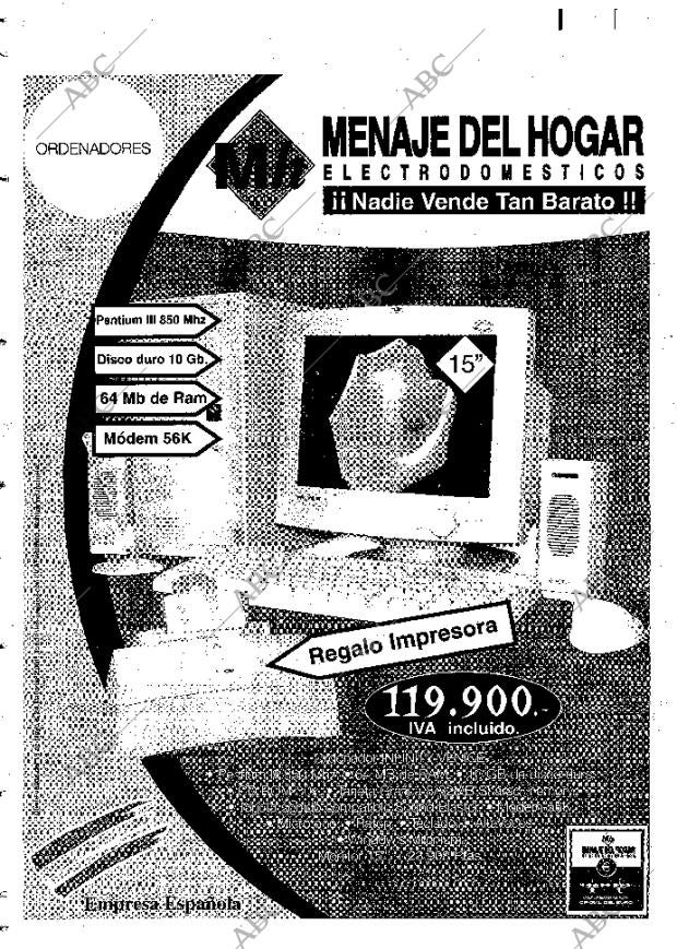 ABC MADRID 19-05-2001 página 132