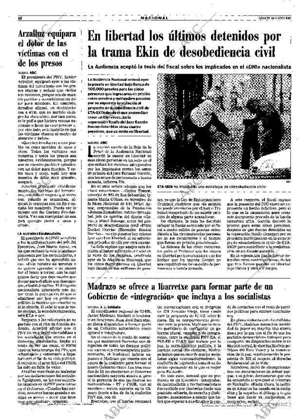 ABC MADRID 19-05-2001 página 18