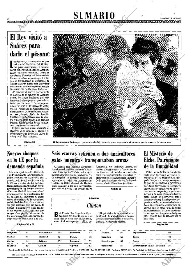 ABC MADRID 19-05-2001 página 2