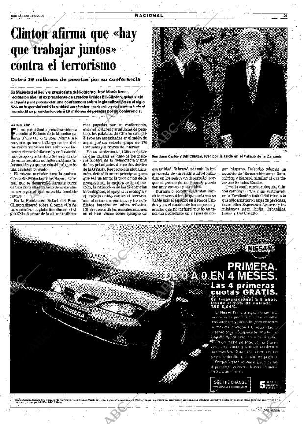 ABC MADRID 19-05-2001 página 21