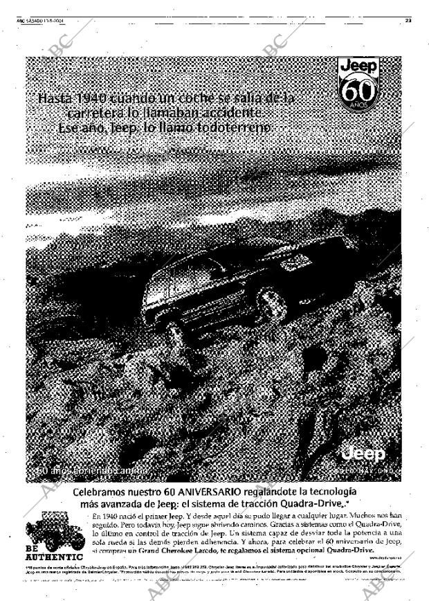 ABC MADRID 19-05-2001 página 23