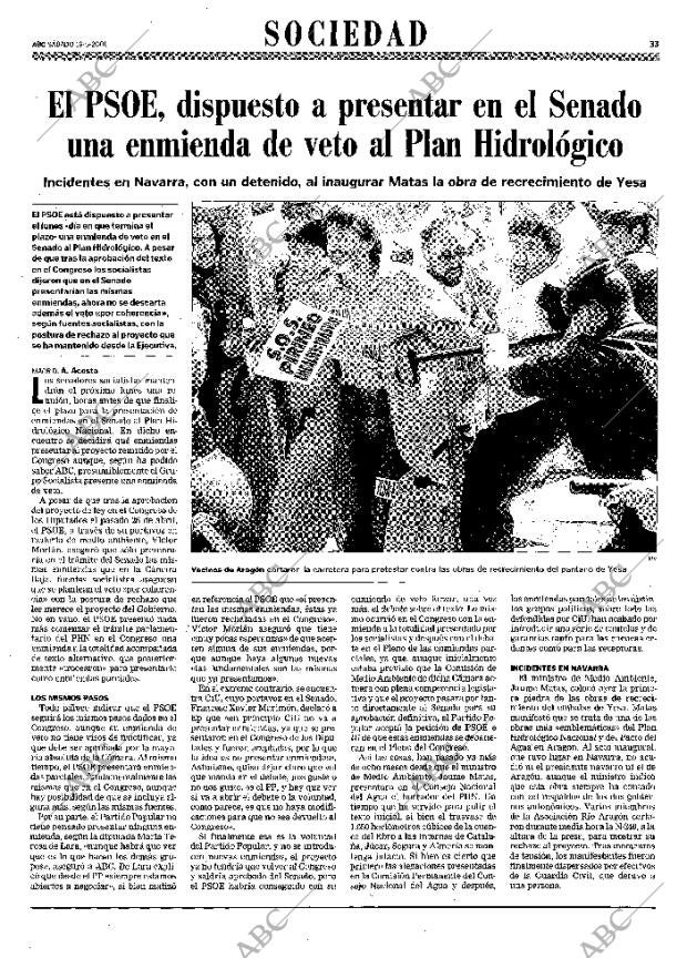 ABC MADRID 19-05-2001 página 33