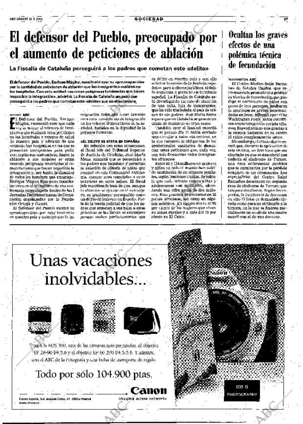 ABC MADRID 19-05-2001 página 37