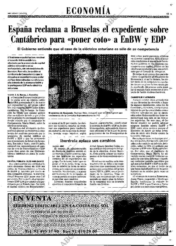 ABC MADRID 19-05-2001 página 43