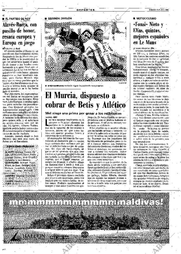 ABC MADRID 19-05-2001 página 58