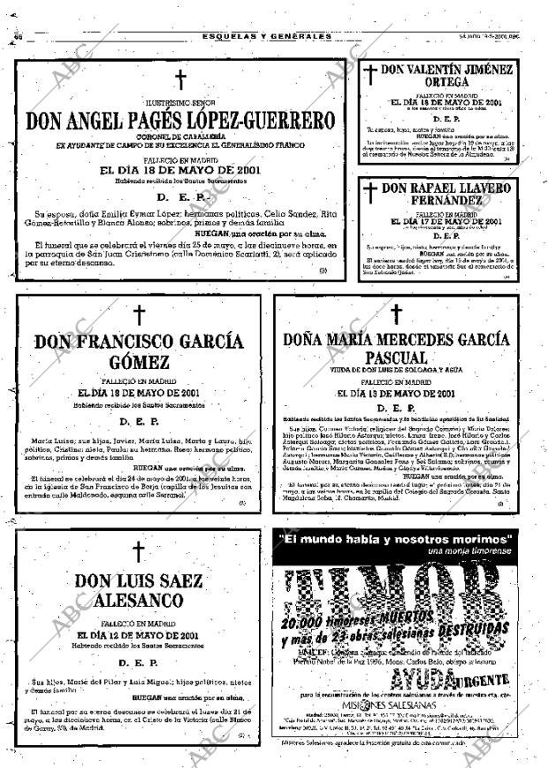 ABC MADRID 19-05-2001 página 66