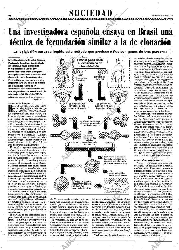 ABC MADRID 20-05-2001 página 38