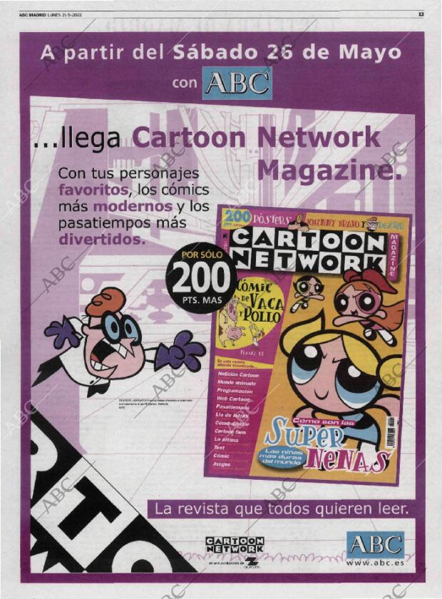 ABC MADRID 21-05-2001 página 105