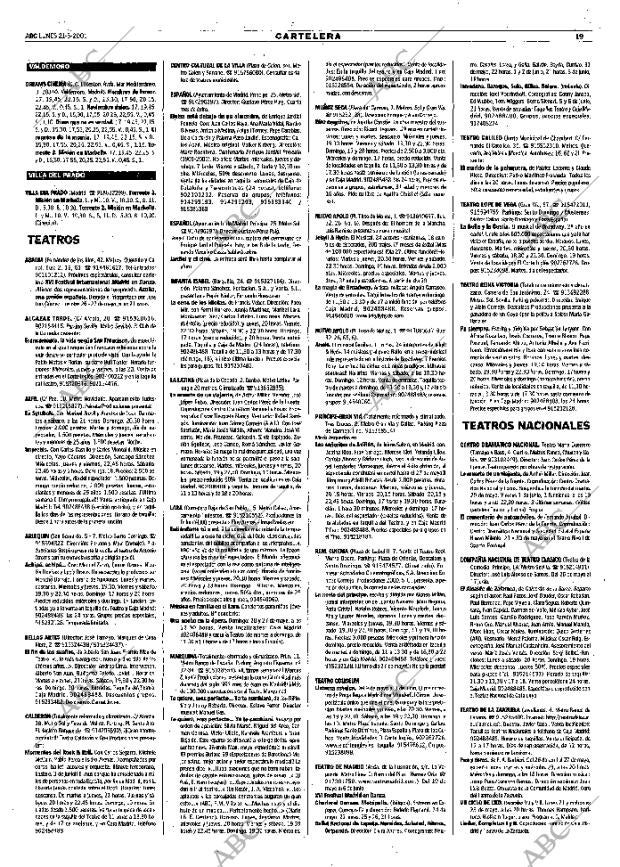 ABC MADRID 21-05-2001 página 111