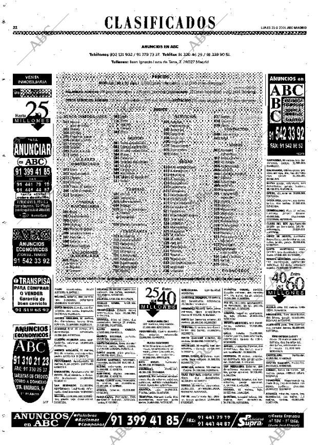 ABC MADRID 21-05-2001 página 114