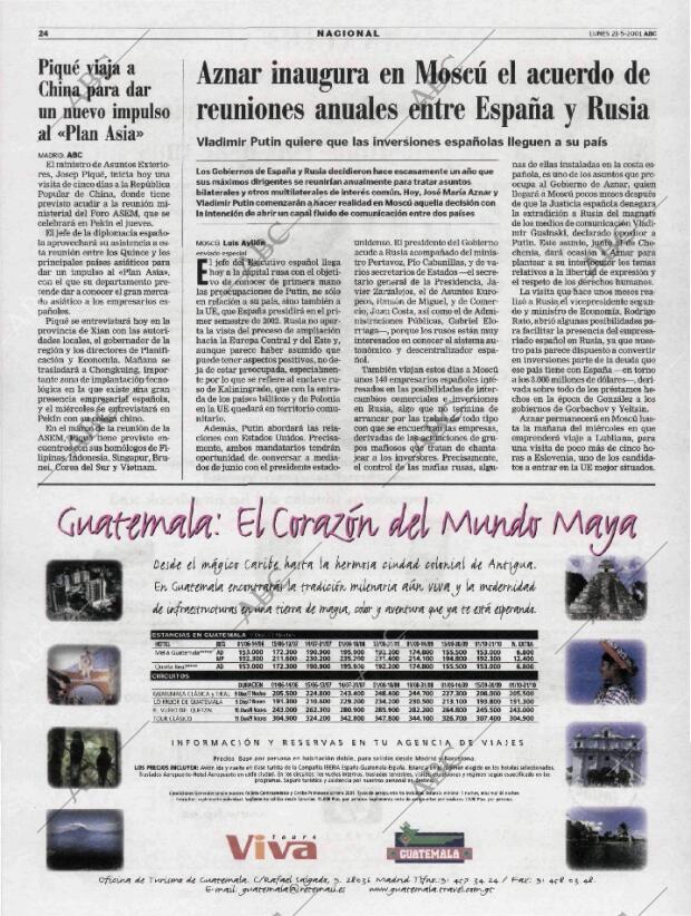 ABC MADRID 21-05-2001 página 24