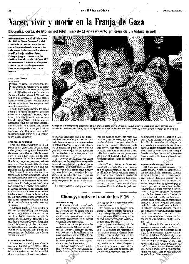ABC MADRID 21-05-2001 página 26