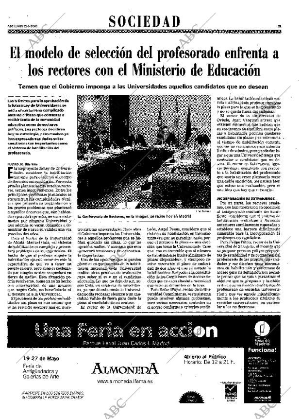 ABC MADRID 21-05-2001 página 31