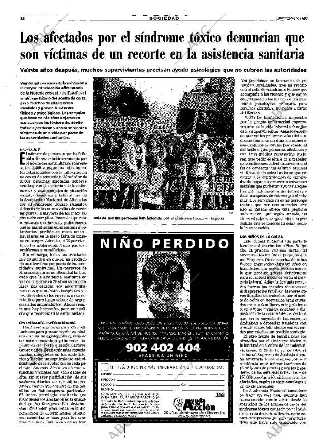 ABC MADRID 21-05-2001 página 32
