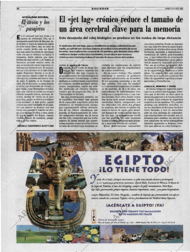 ABC MADRID 21-05-2001 página 34
