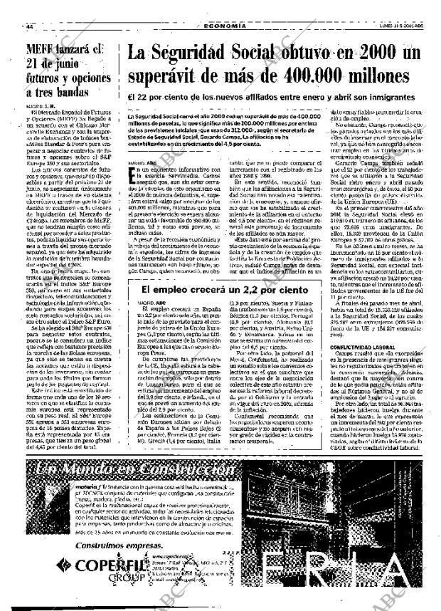 ABC MADRID 21-05-2001 página 44
