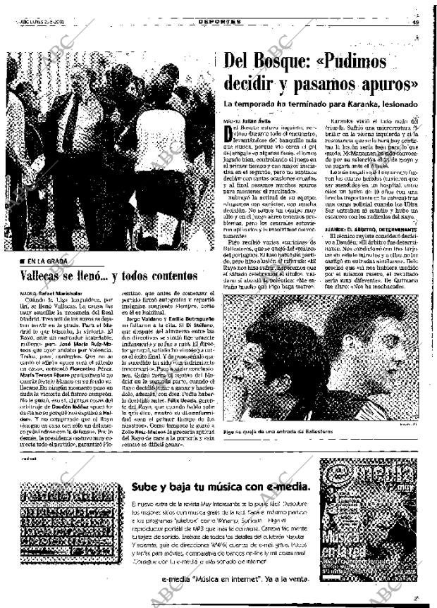 ABC MADRID 21-05-2001 página 49