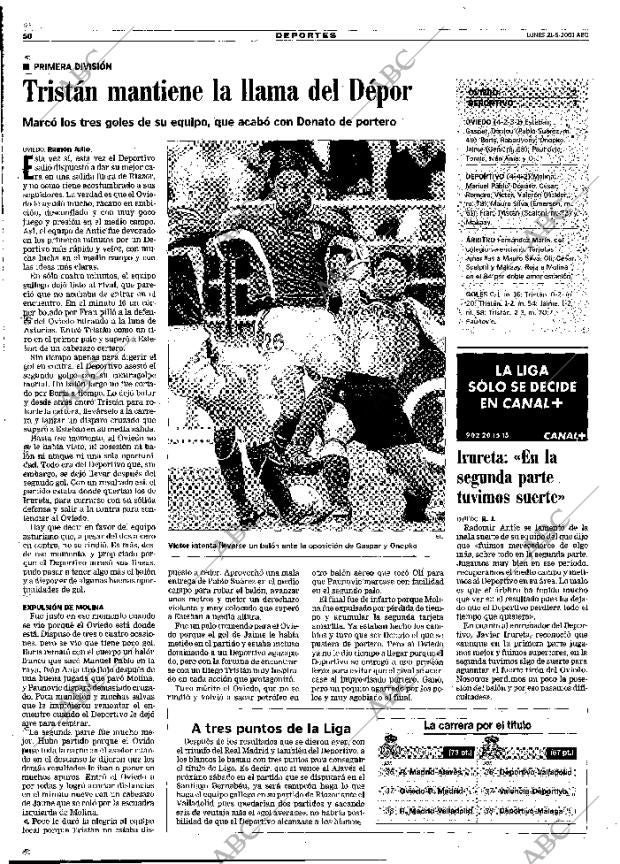 ABC MADRID 21-05-2001 página 50