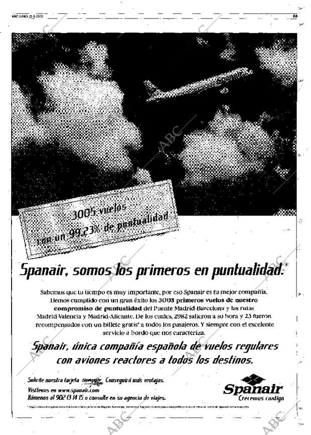 ABC MADRID 21-05-2001 página 69