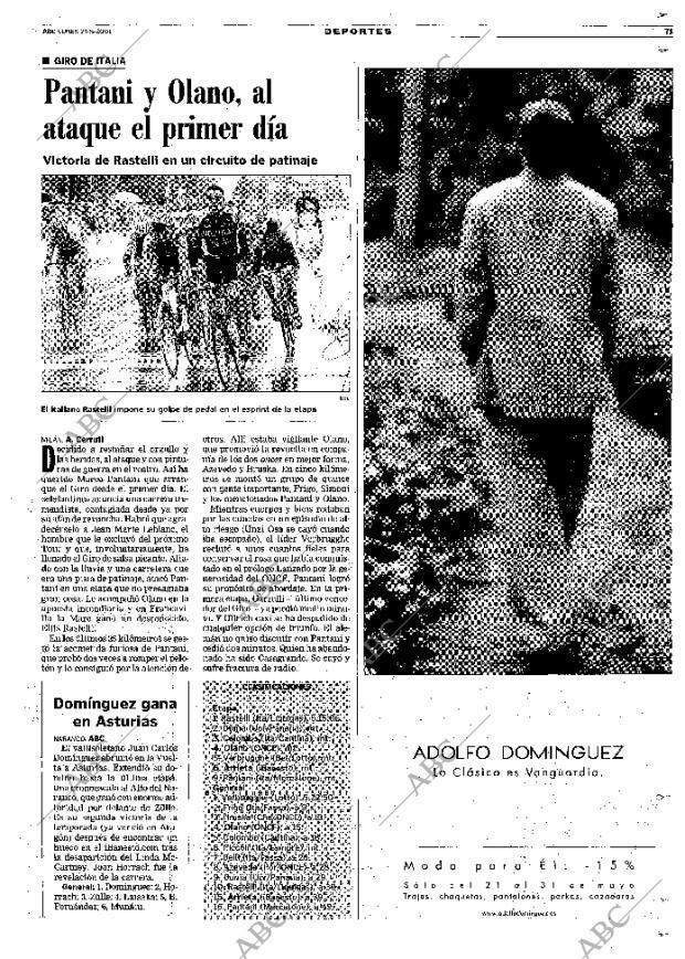 ABC MADRID 21-05-2001 página 71