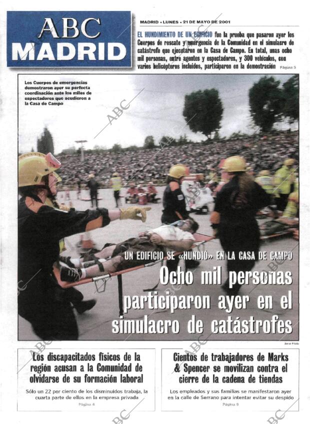 ABC MADRID 21-05-2001 página 93