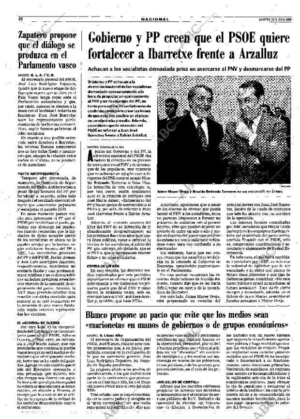 ABC SEVILLA 22-05-2001 página 22