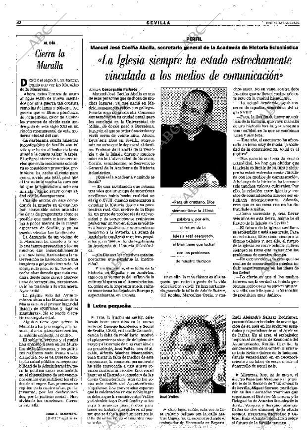 ABC SEVILLA 22-05-2001 página 42