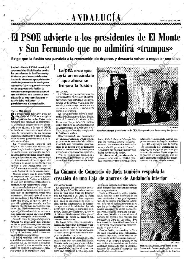 ABC SEVILLA 22-05-2001 página 56