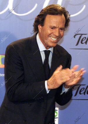 Rueda de prensa de Julio Iglesias