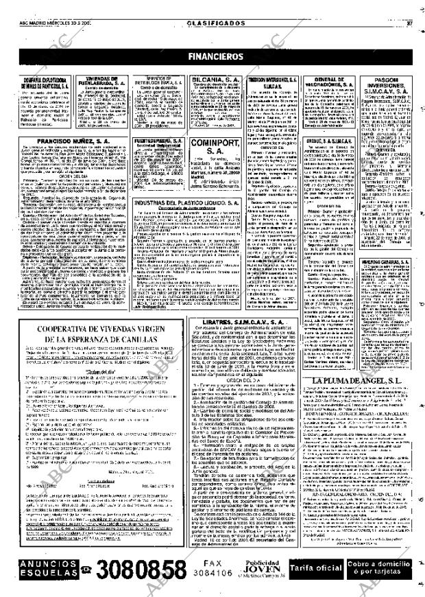 ABC MADRID 30-05-2001 página 125