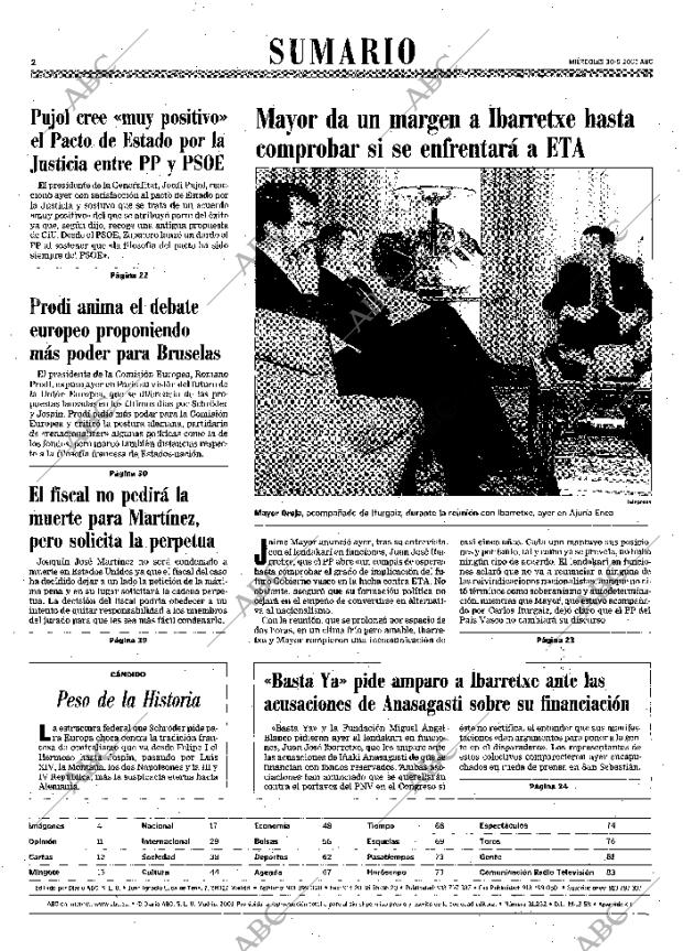 ABC MADRID 30-05-2001 página 2