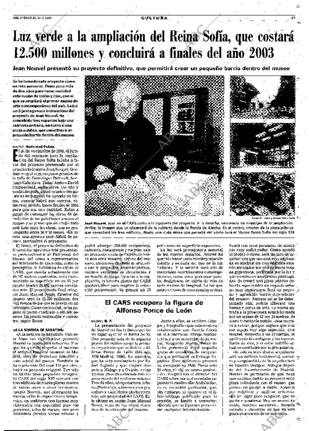 ABC MADRID 30-05-2001 página 47